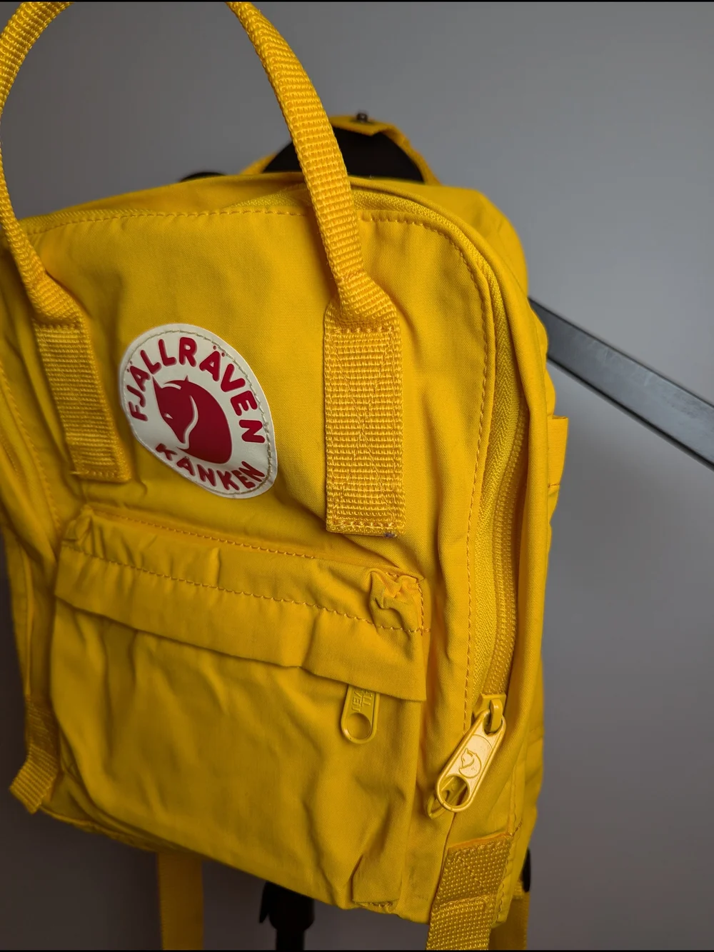 Fjallraven Kanken Mini Backpack Tote Bright Yellow